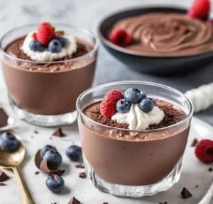 Read more about the article High Protein Chocolate Mousse with Greek Yogurt